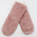 Rosa PV Fleece Home Socken rutschfeste Frauensocken